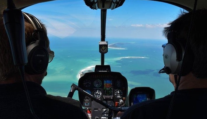 Helicopter Flying Lesson Tampa Bay — hands-on helicopter flight over Clearwater