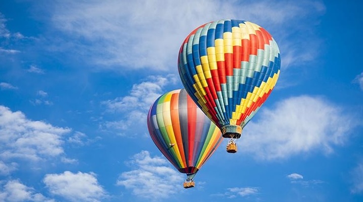 Hot Air Balloon Tampa Bay sunrise flight over Florida