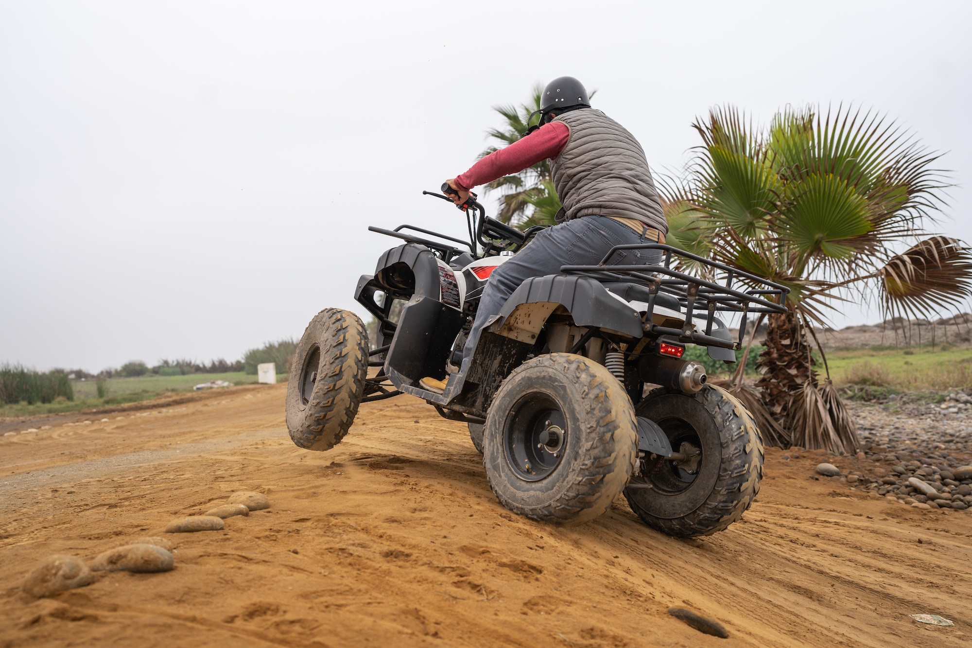  ATV adventure near Tampa on a rugged off-road dirt trail